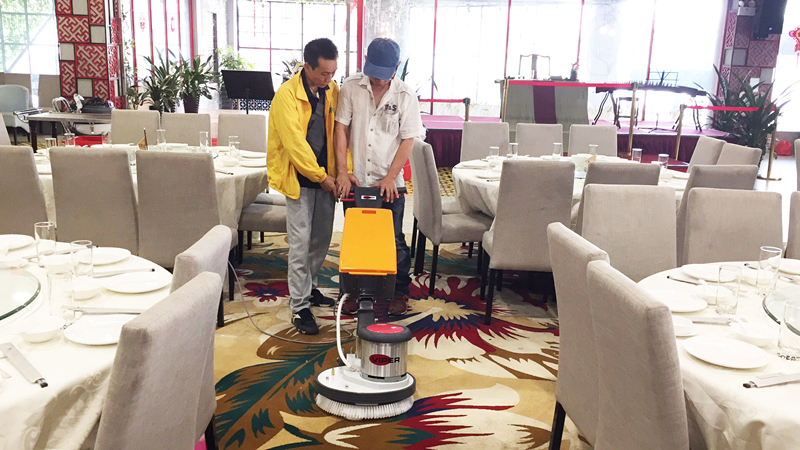 佛山***酒店訂購(gòu)?fù)远喙δ芷牡靥呵逑礄C(jī)案例