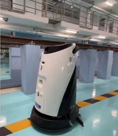 商用50A型全自動(dòng)清潔機(jī)器人，室內(nèi)無人駕駛?cè)詣?dòng)洗地機(jī)，洗拖消毒一體化清洗機(jī)